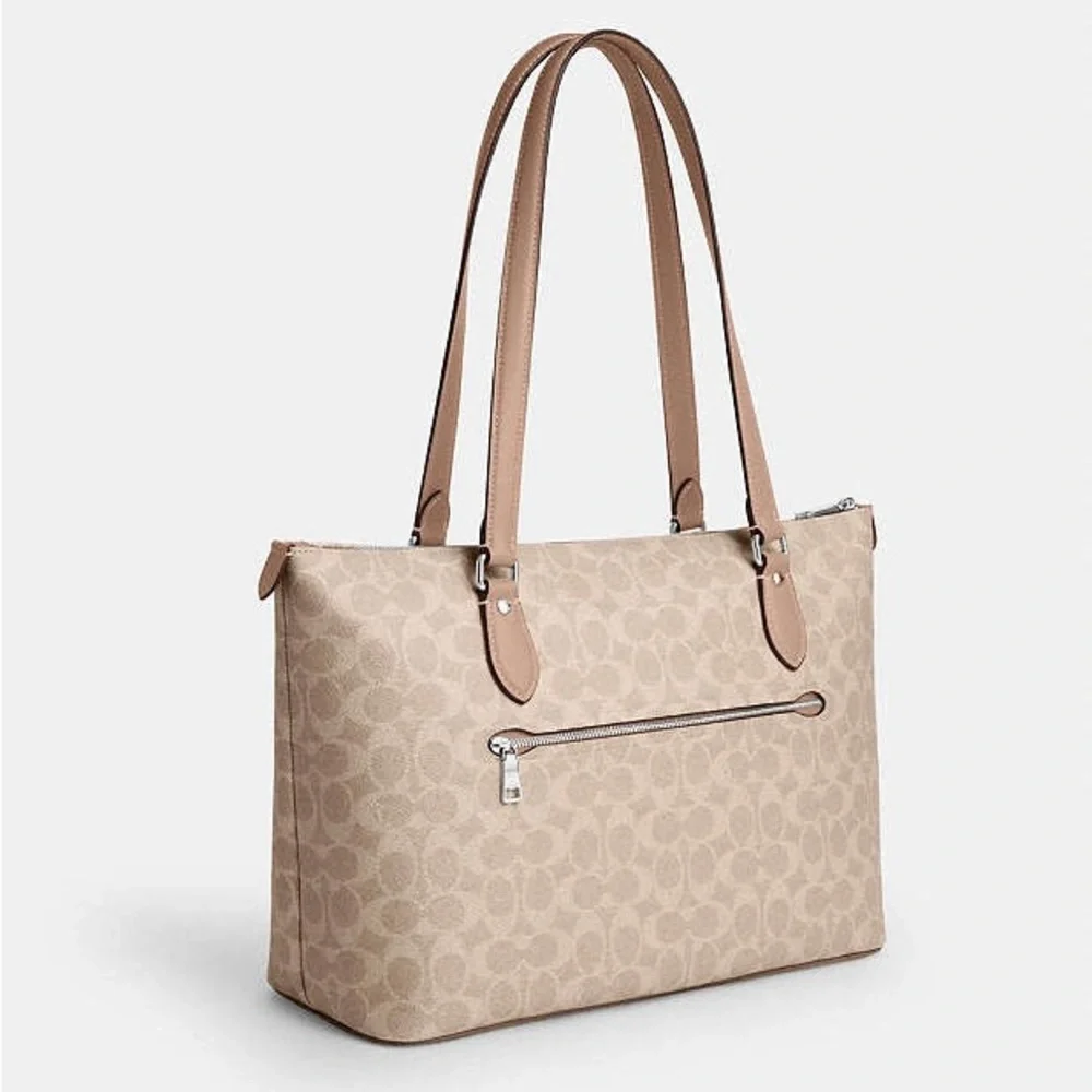 Gallery Tote Bag In Signature Canvas - Picture 3 of 8
